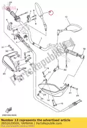 Tutaj możesz zamówić lusterko wsteczne a od Yamaha , z numerem części 2BS2629009: