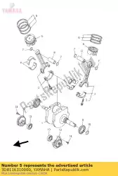 Tutaj możesz zamówić t? Ok (std) od Yamaha , z numerem części 3D8116310000: