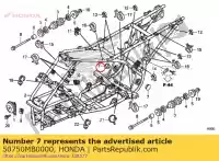 50750MB0000, Honda, tapa, tubo de soporte principal honda  gl 250 1500 1800 1988 1989 1990 1991 1992 1993 1994 1995 1996 1997 1999 2000 2001 2002 2003 2004 2005 2006 2007 2008 2009 2010 2012 2013 2017 2018 2019 2020, Nuevo