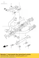 4231031F00, Suzuki, suporte, comp, suporte suzuki gsf 600 2000 2001 2002 2003 2004, Novo