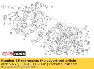 Piaggio Group AP9150276 cover conico d.6 - Onderkant