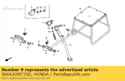 Aqui você pode pedir o nenhuma descrição disponível no momento em Honda , com o número da peça 50642GM7700: