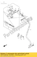 5967128H00, Suzuki, titolare, maestro c suzuki rm z 250 450 2008 2009 2010 2011 2012 2014 2015, Nuovo