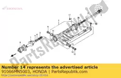 Aqui você pode pedir o b / brg tap n / com em Honda , com o número da peça 91066MN5003: