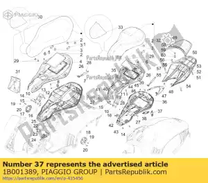 Piaggio Group 1B001389 lh plug - Il fondo