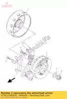 5TJ815280000, Yamaha, pince 1 yamaha wr 450 2007 2008 2009 2010 2011 2012 2013 2014 2015, Nouveau