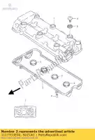 1117333E00, Suzuki, uszczelka g?owicy cylindra suzuki gsx r 600 750 1996 1997 1998 1999 2000, Nowy