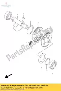 Suzuki 0916438004 wasmachine - Onderkant