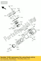 921501830, Kawasaki, tornillo, 6x40 klx650-c2 kawasaki d eliminator en er gpz kdx kfx klx kvf zl zxr zzr 125 200 250 300 360 400 500 600 650 700 750 1100 1986 1987 1990 1992 1993 1994 1995 1996 1997 1998 1999 2000 2001 2002 2003 2004 2005 2006 2007, Nuevo