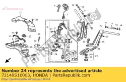 Qui puoi ordinare o-ring da Honda , con numero parte 72149S10003: