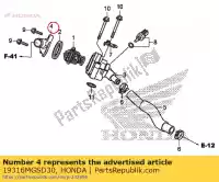 19316MGSD30, Honda, cover, thermostat honda nc  xa integra d dct xd dtc sd s x sa nc700d nc700s nc700sa nc700sd nc700x nc700xa nc700xd nc750xa 700 750 , New