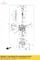 5HN141411300, Yamaha, nozzle, main yamaha tt r 90 2000 2001 2002 2003 2004 2005 2006 2007, New