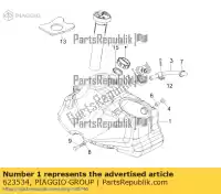 623534, Piaggio Group, réservoir d'essence gilera piaggio fuoco mp mp3 x x evo x8 zapm36401 zapm86100, zapm86101 zapm86200, zapm86202 zapta1100, zapta19l zapta1200 zapta1200, zapta1201 125 250 300 400 500 2005 2006 2007 2008 2009 2010 2011 2012 2013 2014 2016 2017 2018 2019, Nouveau
