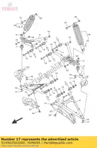 yamaha 914902502000 pin, split - Onderkant