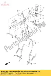 yamaha 5VS2585H0000 ?ruba, komplet - Dół