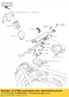 211751186, Kawasaki, unidade de controle - eletrônico, kawasaki ninja h2  n h2r p 1000 , Novo