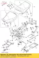 2PP2474A00P0, Yamaha, Assist, grip yamaha  mt 900 2015 2016 2017, New