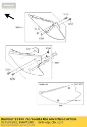 Aquí puede pedir apagador de Kawasaki , con el número de pieza 921601899: