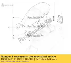 Tutaj możesz zamówić komplet os? On siod? A od Piaggio Group , z numerem części 1B008652: