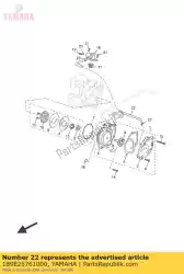 Aquí puede pedir manguera 1 de Yamaha , con el número de pieza 1B9E25761000: