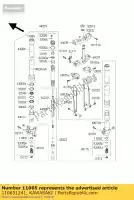 110651241, Kawasaki, tampa, garfo, topo kawasaki kx  m r f kx125 kx250 kx250f 125 250 , Novo