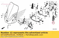 Tutaj możesz zamówić szyna l ekran od Honda , z numerem części 64720MGHH20: