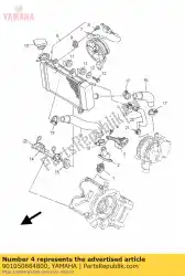 Here you can order the bolt, flange from Yamaha, with part number 901050684800: