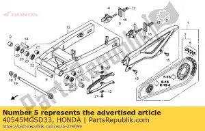 honda 40545MGSD33 giunto, catena di trasmissione (rk excel) - Il fondo