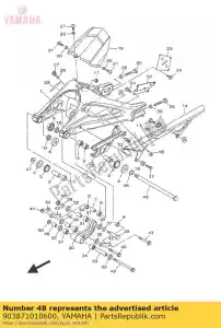 yamaha 903871010600 collar - Bottom side