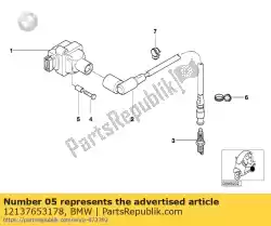 Ici, vous pouvez commander le entretoise auprès de BMW , avec le numéro de pièce 12137653178: