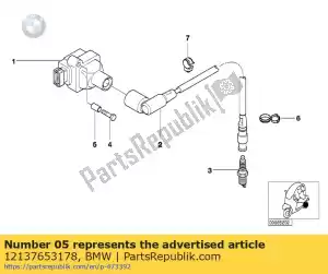 bmw 12137653178 entretoise - La partie au fond