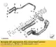 Coolant hose, bleed fitting BMW 17128356812