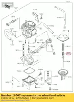 160071117, Kawasaki, veer, gasklep kawasaki vn classic b w  a kle klr d zx7rr ninja n klx r zrx s drifter c zx7r p e zzr zxr l gpz vn15 er twister zx10 tomcat j zx6r f se zl eliminator zx9r gpx en stinger h rx zx600 ex500 vulcan zx1000 zx750 k g es kl250 gpz900r ltd450 klr250 gpz1000rx vn7, Nieuw