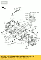 132J0814, Kawasaki, tornillo-bridado-pequeño kvf650-a1 kawasaki kvf 650 750 2002 2003 2005 2006 2007, Nuevo