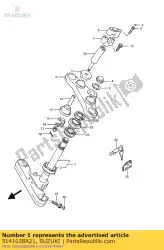 Qui puoi ordinare gambo, sterzo da Suzuki , con numero parte 5141038A21: