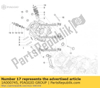 1A000745, Aprilia, guarnizione della testata, Nuovo