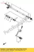 1UF181010000, Yamaha, conjunto do eixo de mudança yamaha fzx 750, Novo