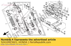 Qui puoi ordinare serranda comp., posteriore da Honda , con numero parte 52410ML3601: