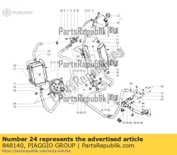 Aprilia 848140, Thermostat, OEM: Aprilia 848140