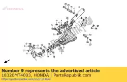 Aquí puede pedir no hay descripción disponible de Honda , con el número de pieza 18320MT4003: