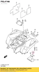 suzuki 9620018A02 misurare l'aria assy - Il fondo