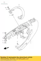 4555103F00, Suzuki, support, peigne rr suzuki gsx 750 1200 1998 1999 2000 2001, Nouveau