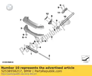 bmw 52538558217 molla pressurizzata a gas - Il fondo