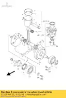 1220037F20, Suzuki, albero motore assy suzuki rm 250 2003, Nuovo