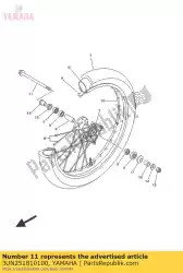 Tutaj możesz zamówić o?, ko? O od Yamaha , z numerem części 3UN251810100: