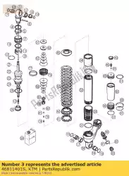 Tutaj możesz zamówić ig? A kpl. D = 4, l = 142 od KTM , z numerem części 46811401S: