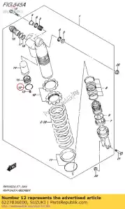 suzuki 6227836E00 anel, rolha - Lado inferior