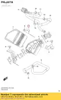 1857313K00, Suzuki, suporte, válvula de purga suzuki gsxs750az gsxs750a gsxs750za gsxs750ya 750 , Novo