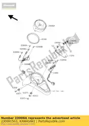 Qui puoi ordinare presa-assy, ?? Metro vn1500-d1 da Kawasaki , con numero parte 230081563: