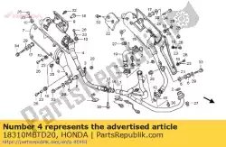 Tutaj możesz zamówić komp. T? Umika, r. Od Honda , z numerem części 18310MBTD20: